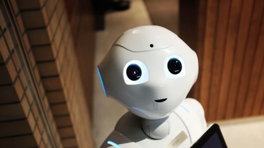 Apple tabletop robot