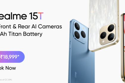realme 15T launched in India with 6.57-inch AMOLED and 7000mAh battery, Dimensity 6400 Max 5G, and 50MP cameras