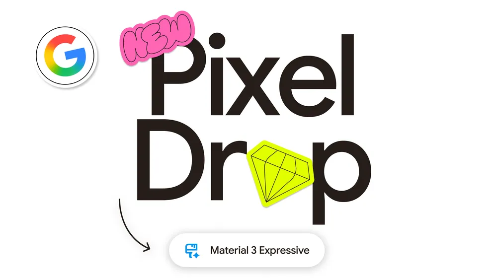 September 2025 Pixel Drop brings Material 3 Expressive, adaptive audio, and more