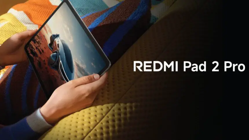 Redmi Pad 2 Pro promo leak