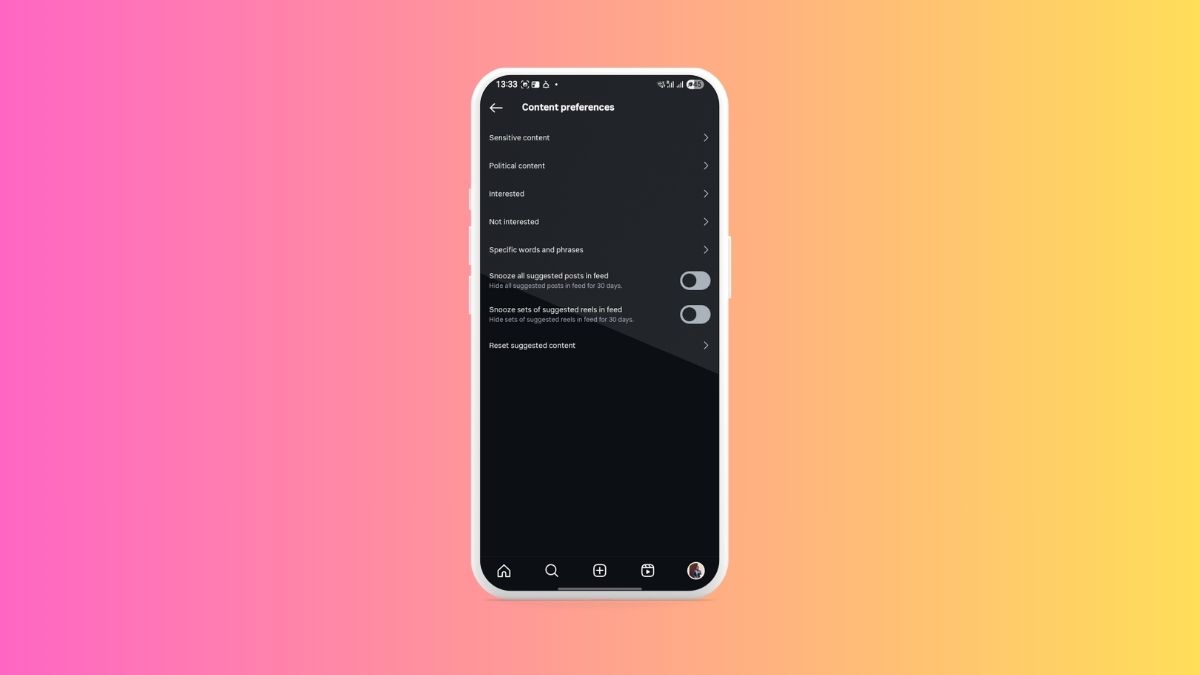 How to reset your Instagram algorithm