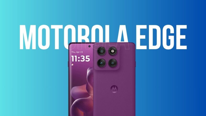 Motorola Edge 70 leaked poster shows up