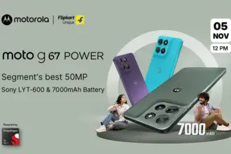 moto G67 POWER launch date confirmed for November 5 in India