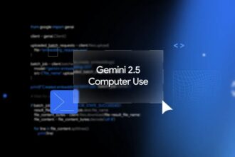 Gemini 2.5 computer use model