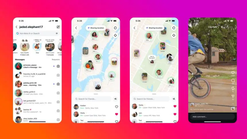 Instagram Map feature