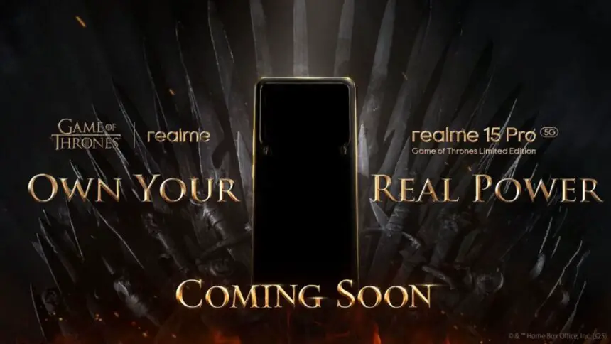 Realme 15 Pro Game of Thrones edition