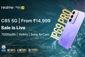 realme C85 5G launched in India with 144Hz display, IP69 durability, and 7000mAh battery