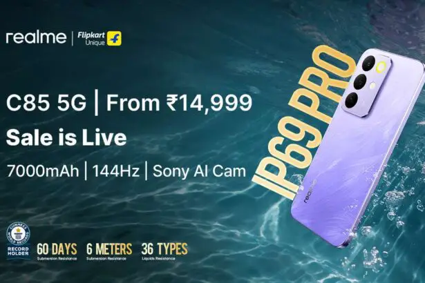 realme C85 5G launched in India with 144Hz display, IP69 durability, and 7000mAh battery