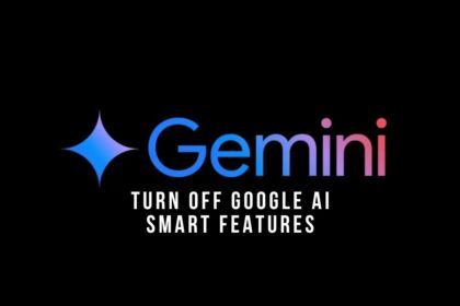 Gemini - Turn off Google AI smart features