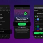 Spotify playlists import