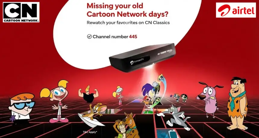 Airtel Cartoon Network Classics launches on Airtel Digital TV