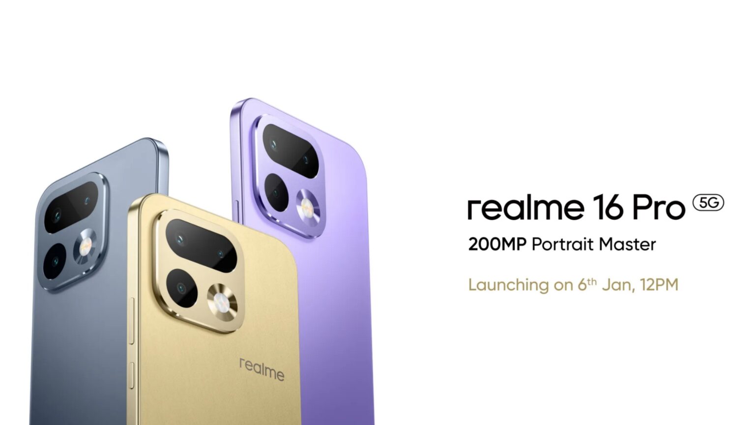 realme 16 Pro specifications confirmed ahead of January 6 India launch