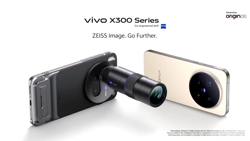 vivo X300 series launched in India with ZEISS cameras and Dimensity 9500 chipset