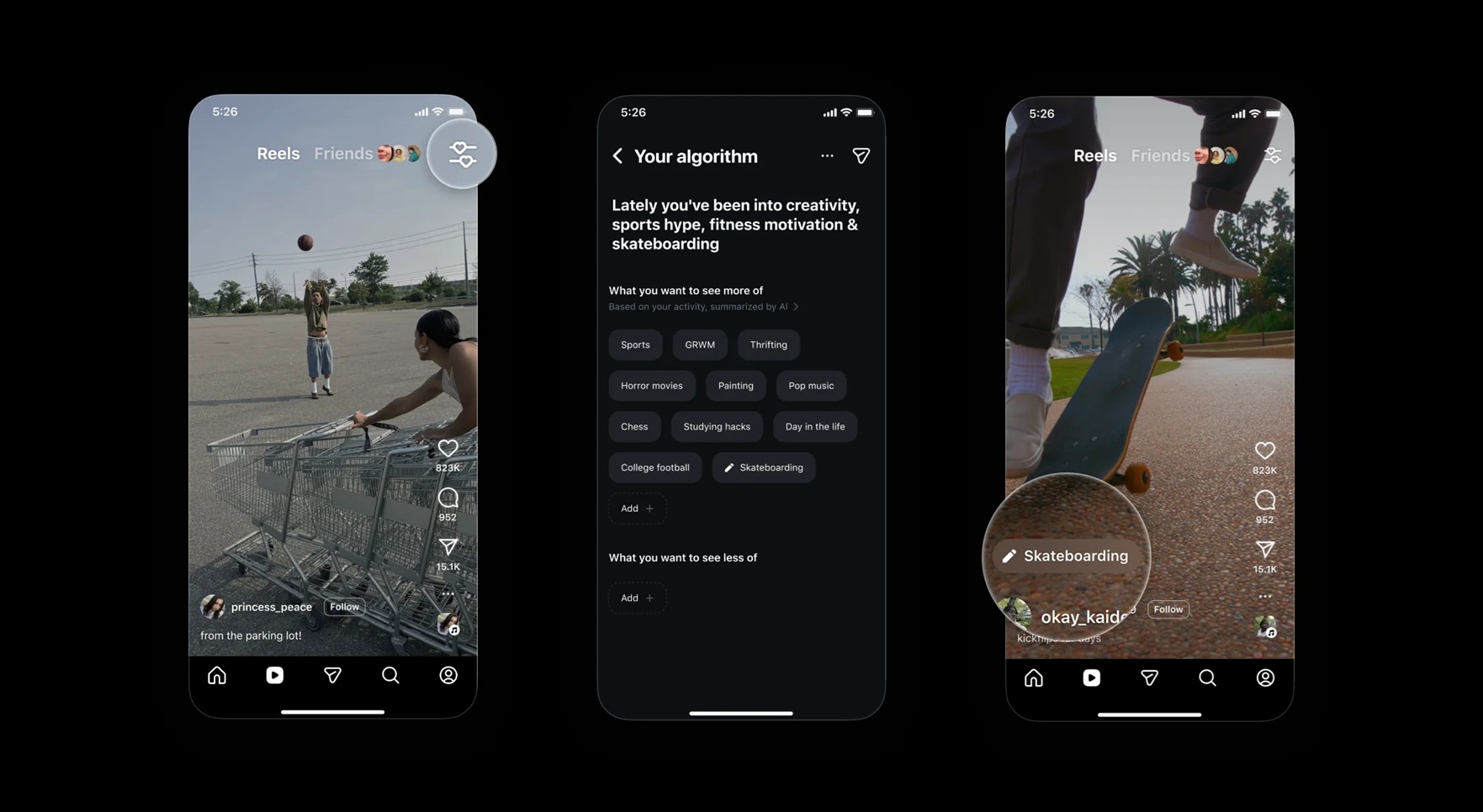 Instagram algorithm control update lets users manage their feed