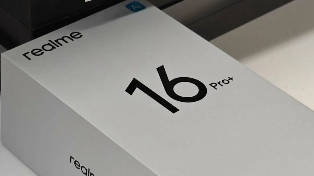 Realme 16 Pro+ box leaks