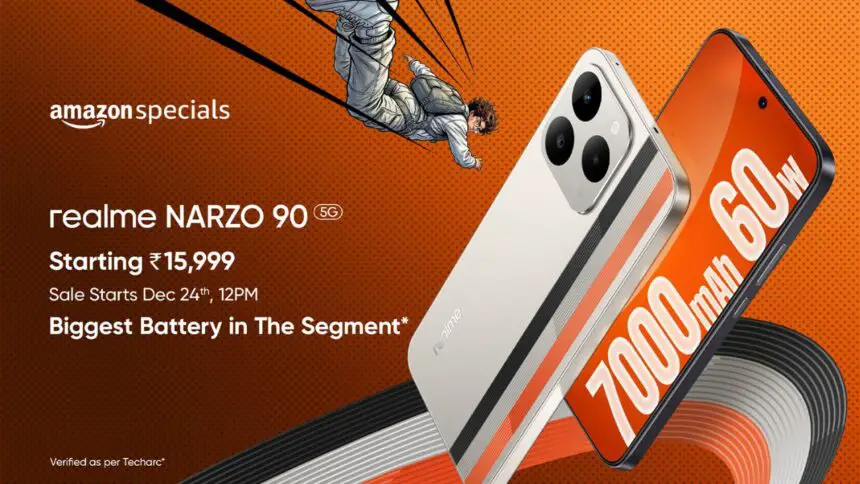 Realme Narzo 90 series sales