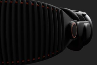 all-black Vision Pro prototype