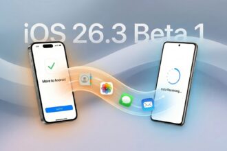 iOS 26.3 beta 1 eases resistance to transfer data to Android on your iPhone