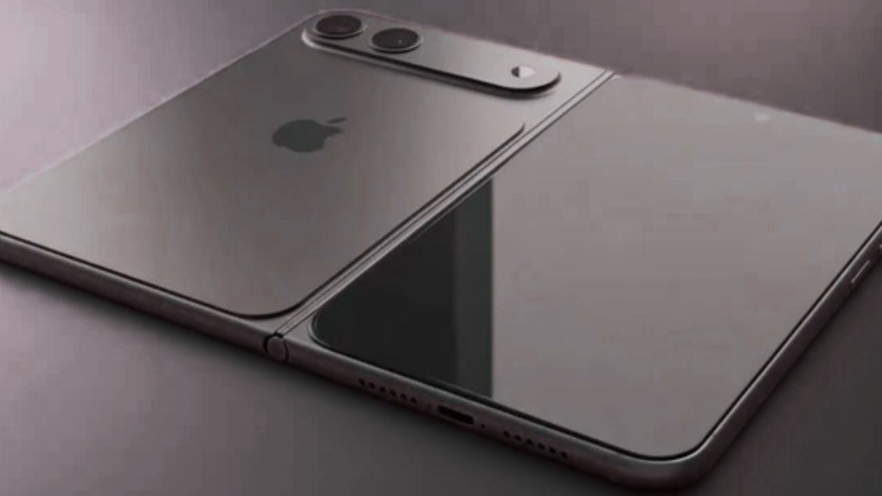 iPhone Fold CAD render leak