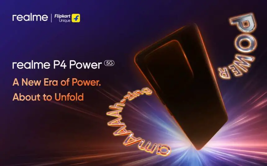 realme P4 Power 5G to debut in India as mAAAAAhsive battery smartphone