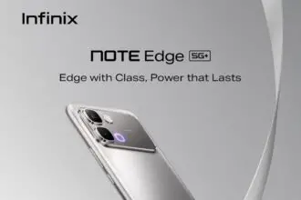 Infinix NOTE Edge debuts globally with curved AMOLED screen and large battery