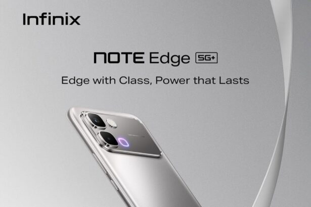 Infinix NOTE Edge debuts globally with curved AMOLED screen and large battery