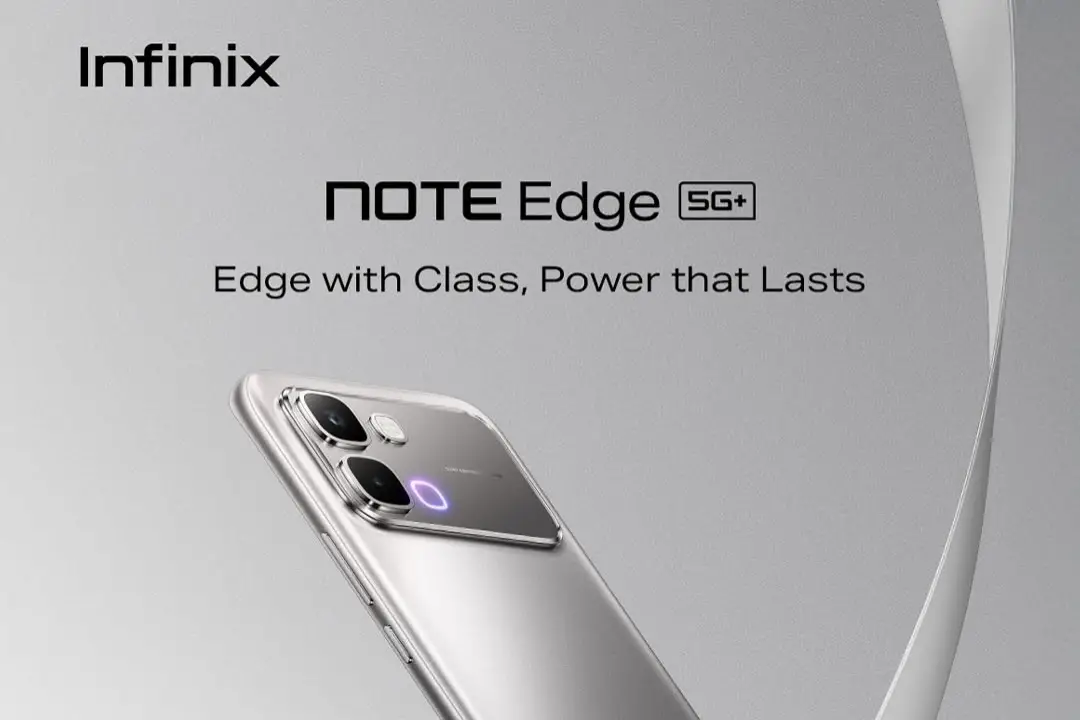 Infinix NOTE Edge debuts globally with curved AMOLED screen and large battery