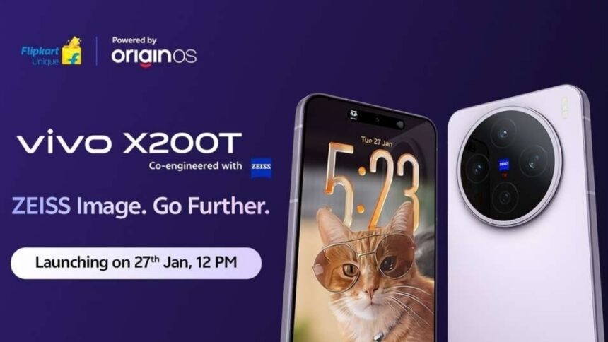 vivo X200T India launch date confirmed for January 27