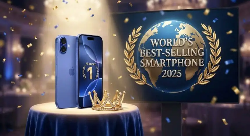iPhone 16 leads the market as world’s best-selling smartphone globally in 2025