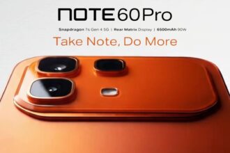Infinix Note 60 Pro teased with Rear Matrix Display and Snapdragon 7s Gen 4