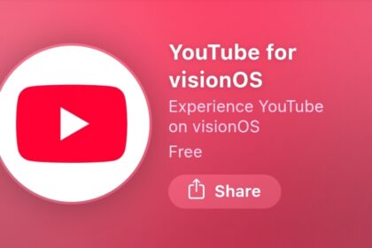 YouTube for visionOS released with 360-degree video support