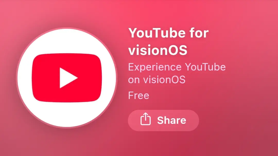 YouTube for visionOS released with 360-degree video support