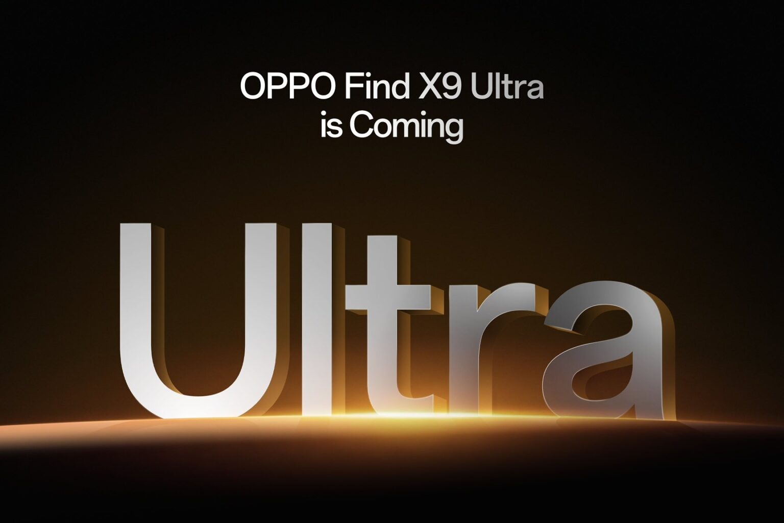 OPPO Find X9 Ultra global launch confirmed for later this year