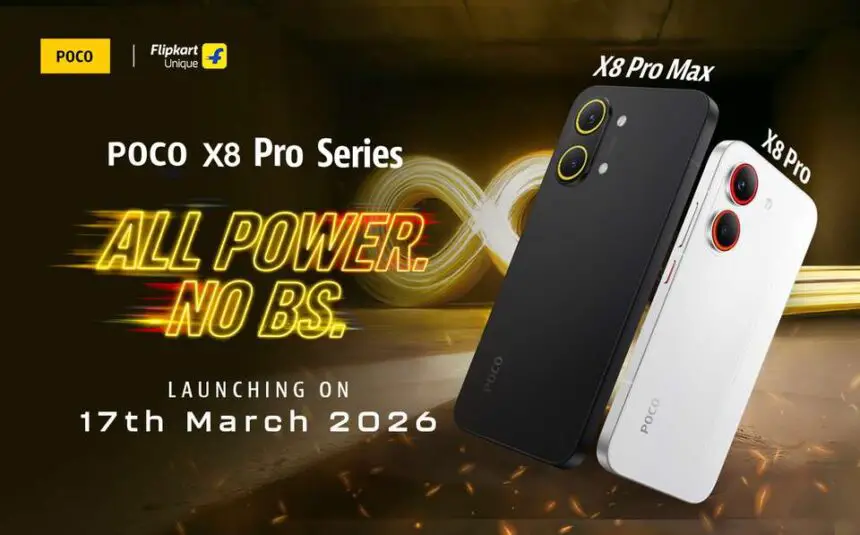 POCO X8 Pro series launching in India and global markets on March 17