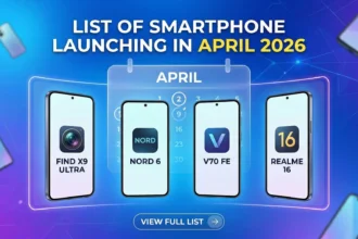 List of smartphone launching in April 2026