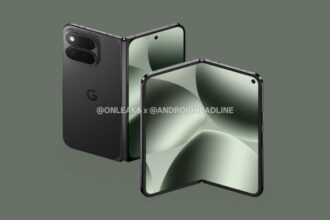 Google Pixel 11 Pro Fold renders leak
