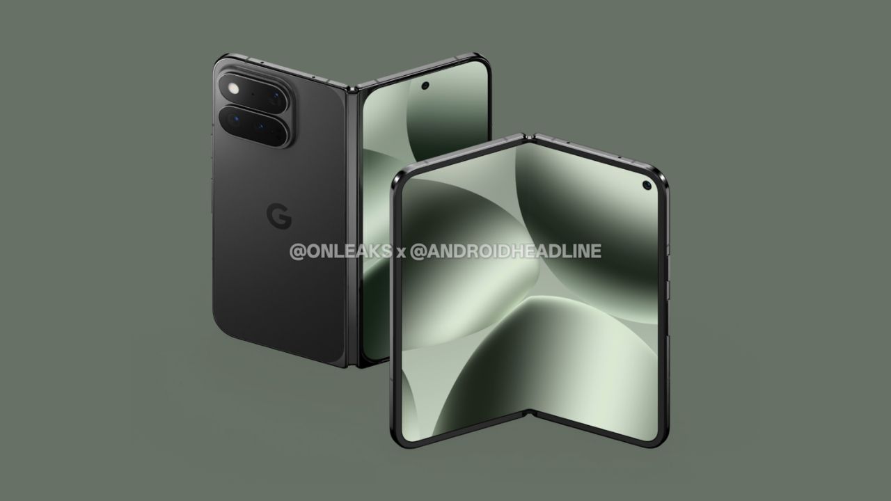 Google Pixel 11 Pro Fold renders leak