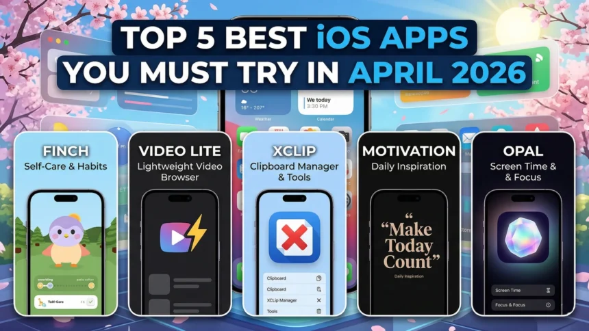 Top 5 best iOS apps you must try in April 2026