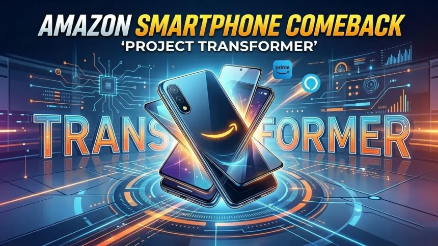 Amazon Transformer smartphone under development with company plans comeback after Fire phone failure