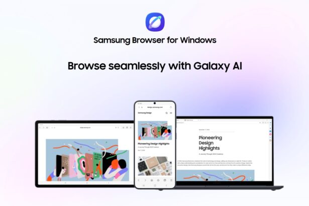 Samsung Browser for Windows launched with AI features