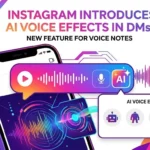 Instagram AI voice effects for voice notes in direct messages