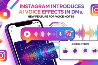 Instagram AI voice effects for voice notes in direct messages