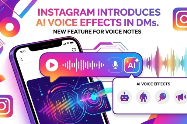 Instagram AI voice effects for voice notes in direct messages