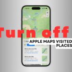 How to turn off Visited Places feature on Apple Maps