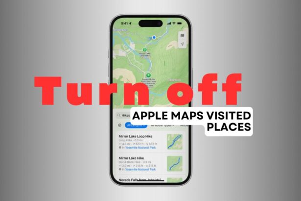 How to turn off Visited Places feature on Apple Maps