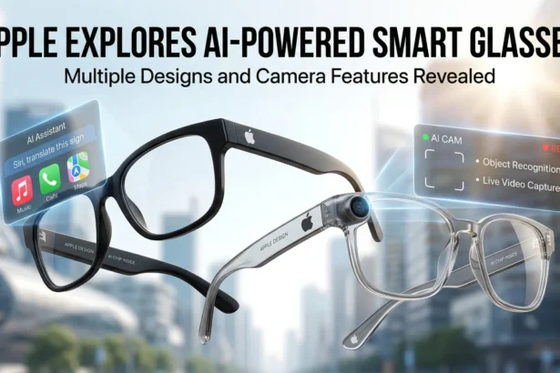 Apple AI smart glasses advances with multiple designs and camera features