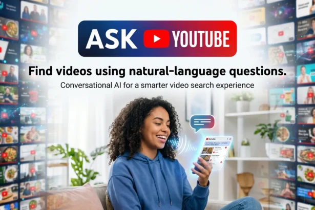 "Ask YouTube," YouTube AI search feature