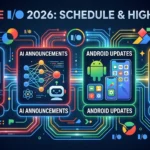 Google I/O 2026 schedule, keynotes, AI announcements, Android updates