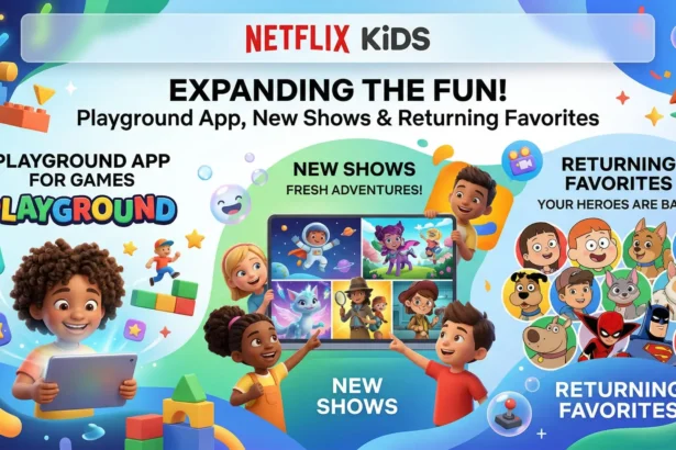Netflix expands kids content and launches “Netflix Playground” for interactive learning