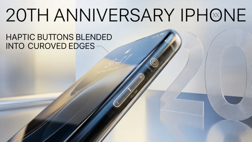 Apple may finally bring solid-state buttons to its rumored 20th-anniversary iPhone